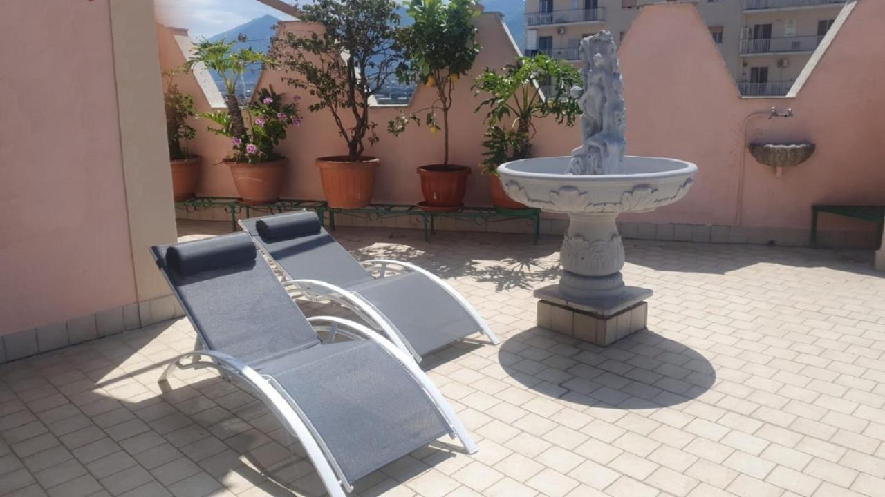 Renovated Loft With Vesuvio View Terrace Apartamento Scafati Exterior foto